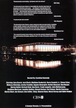 Kennedy Center, Awards, 2009 - DVD back cover 